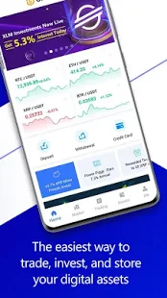 Bitrue app screenshot