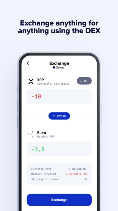Xaman (XUMM) app screenshot